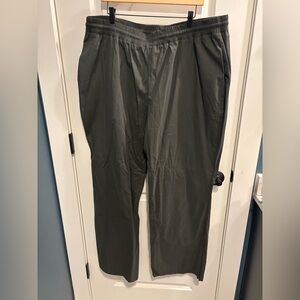 Good American Charcoal Work Pants